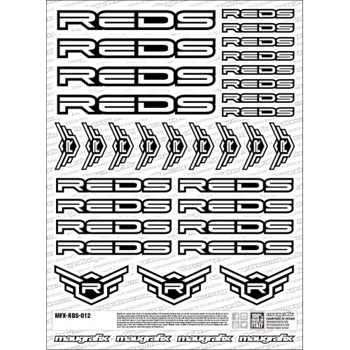 MFX-RDS-012 - sticker Reds Racing