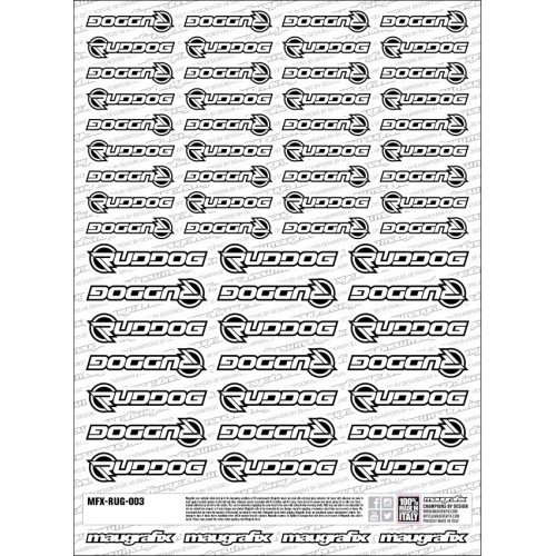 MFX-RUG-003 - sticker Ruddog