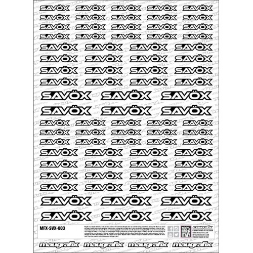 MFX-SVX-003 - autocollant Savox